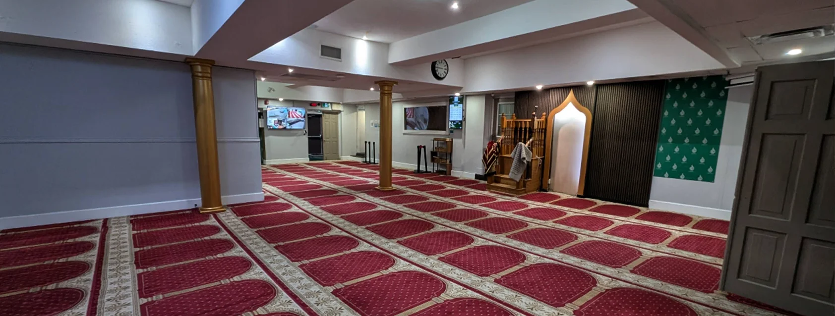 Exterior view of Nejashi Islamic Centre Toronto building